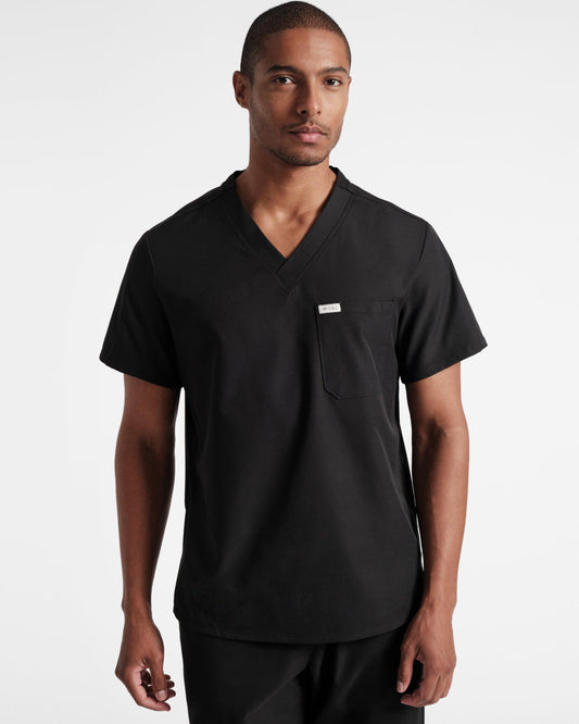 Day Shift Top in Black - On Call