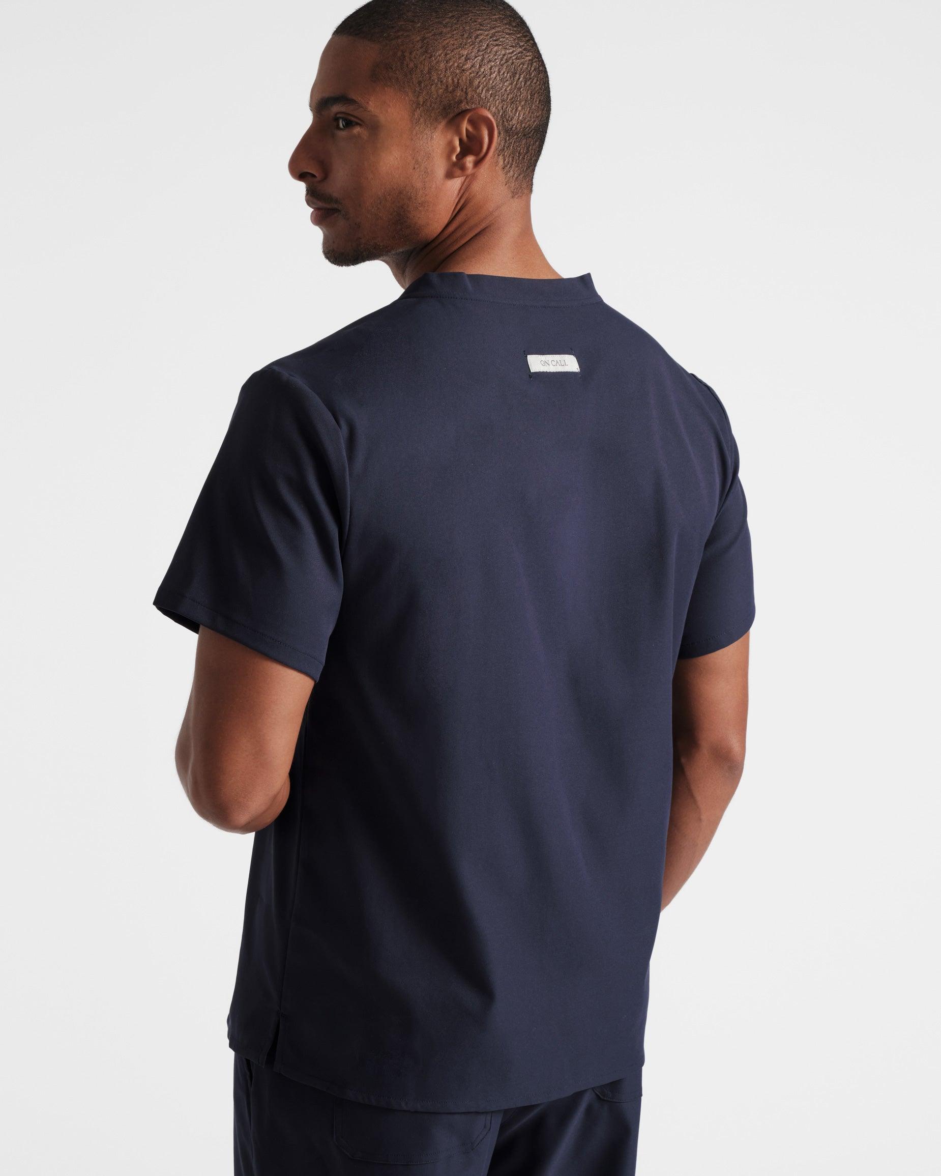 Day Shift Top in Navy - On Call