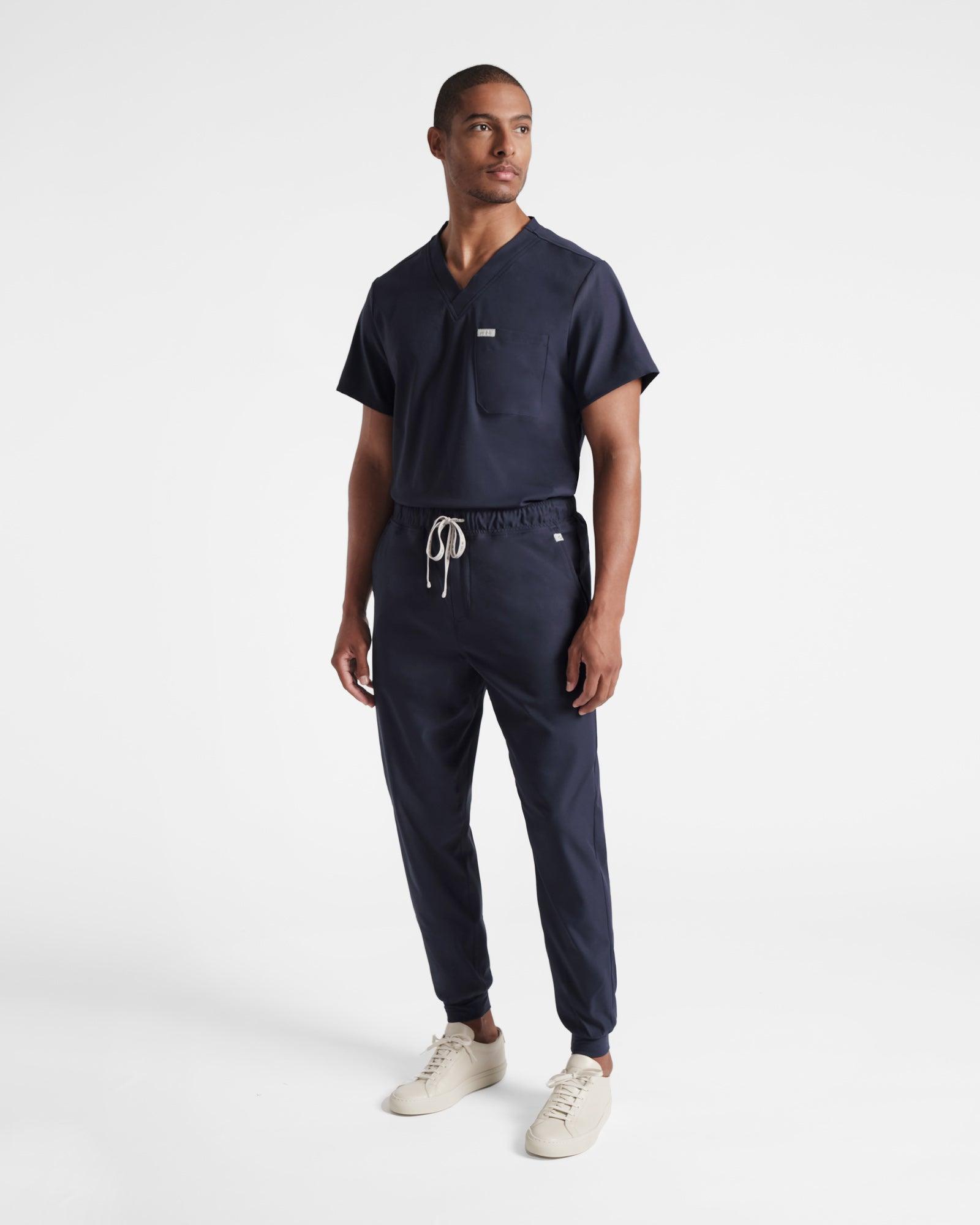 Day Shift Top in Navy - On Call