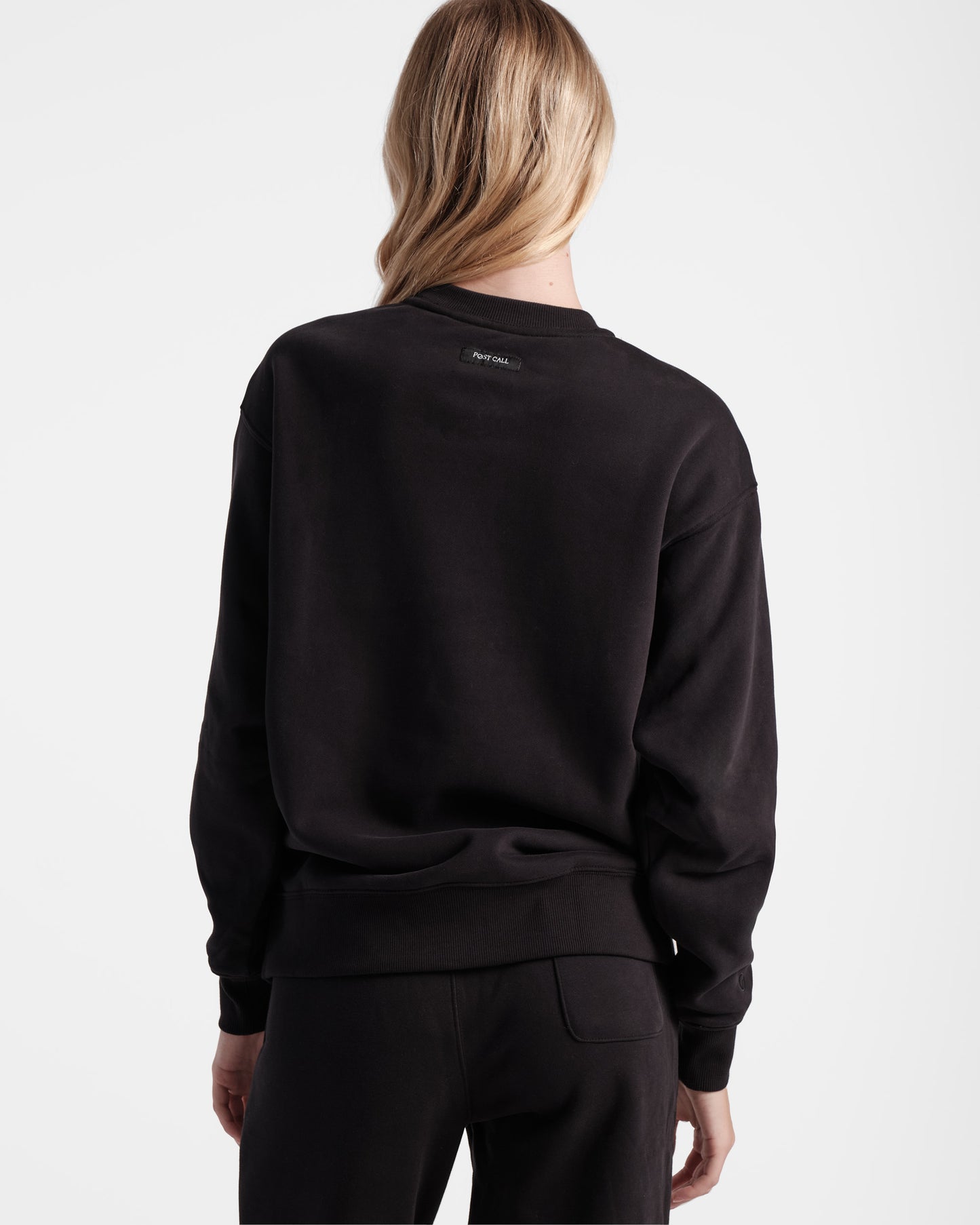 Post Call Crewneck in Black - On Call