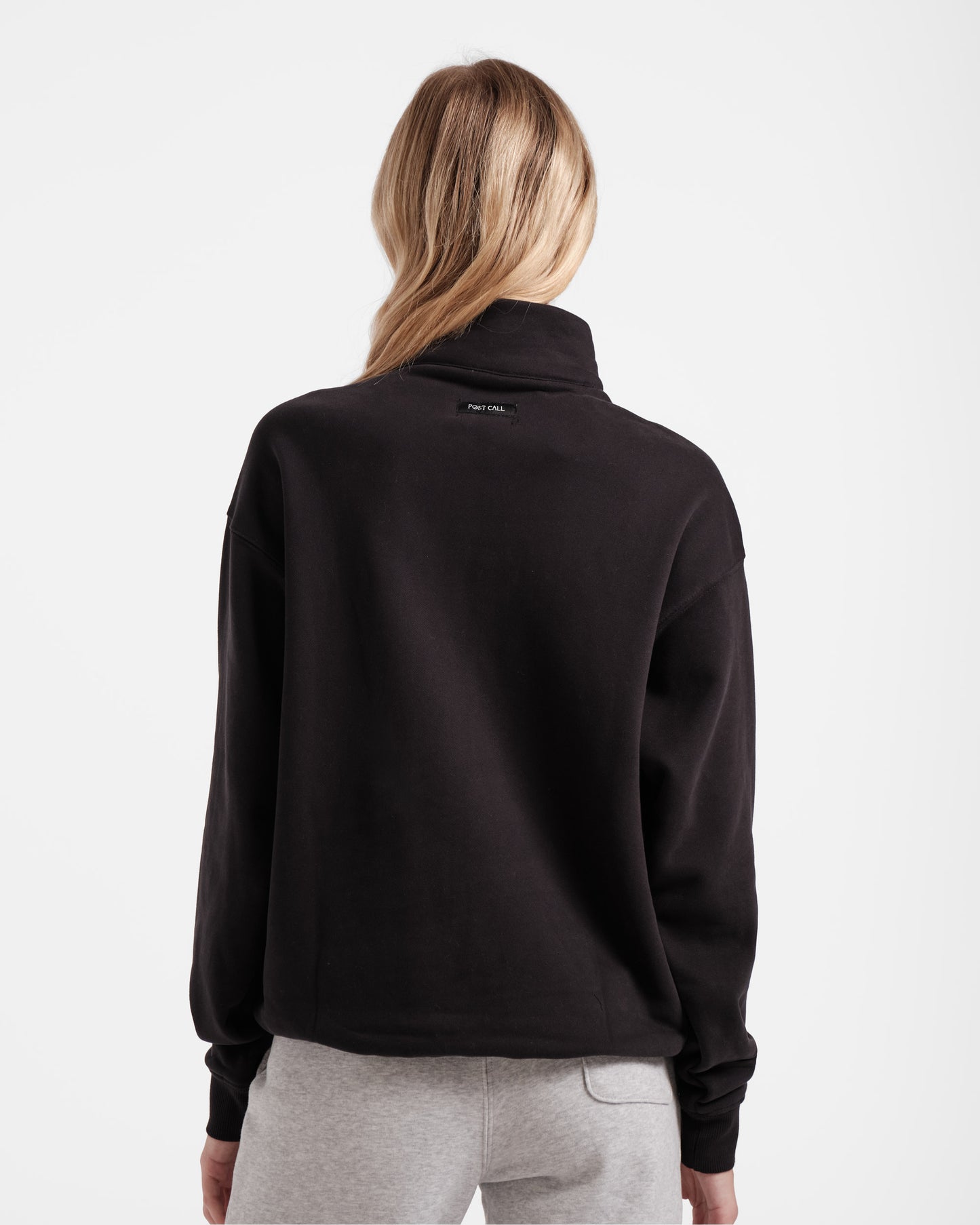 Post Call Men's Half Zip in Black - On Call