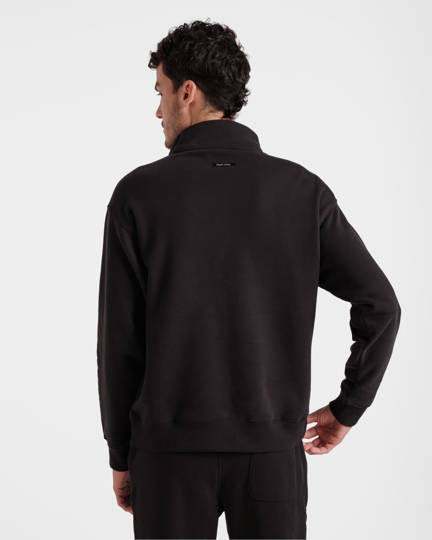 Post Call Men's Half Zip in Black - On Call