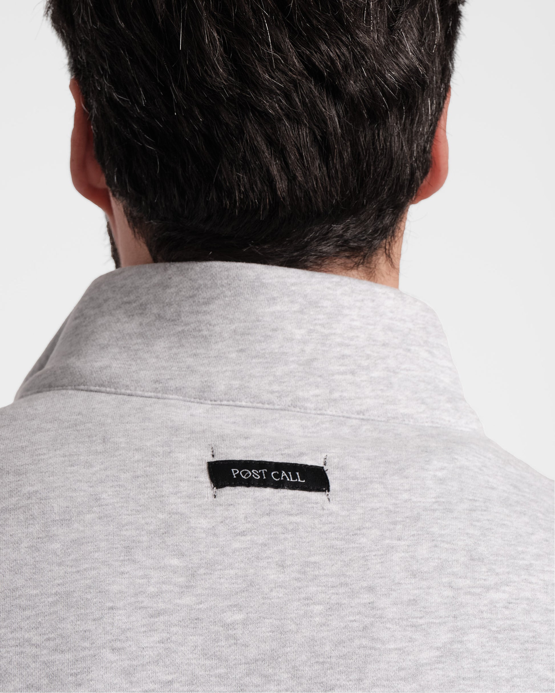 Post Call Men's Half Zip in Heather Grey - On Call