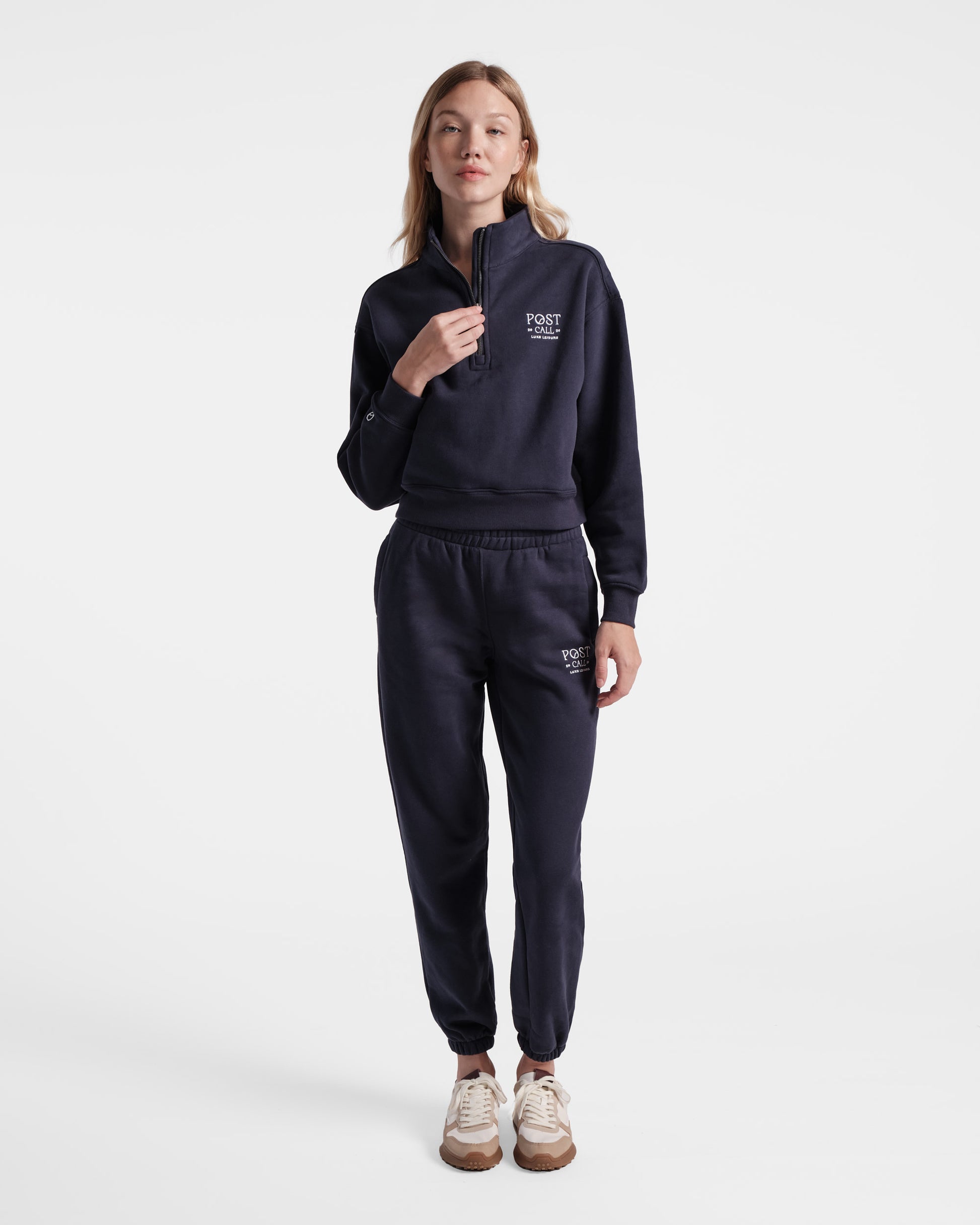 Post Call Women's Half Zip in Navy - On Call