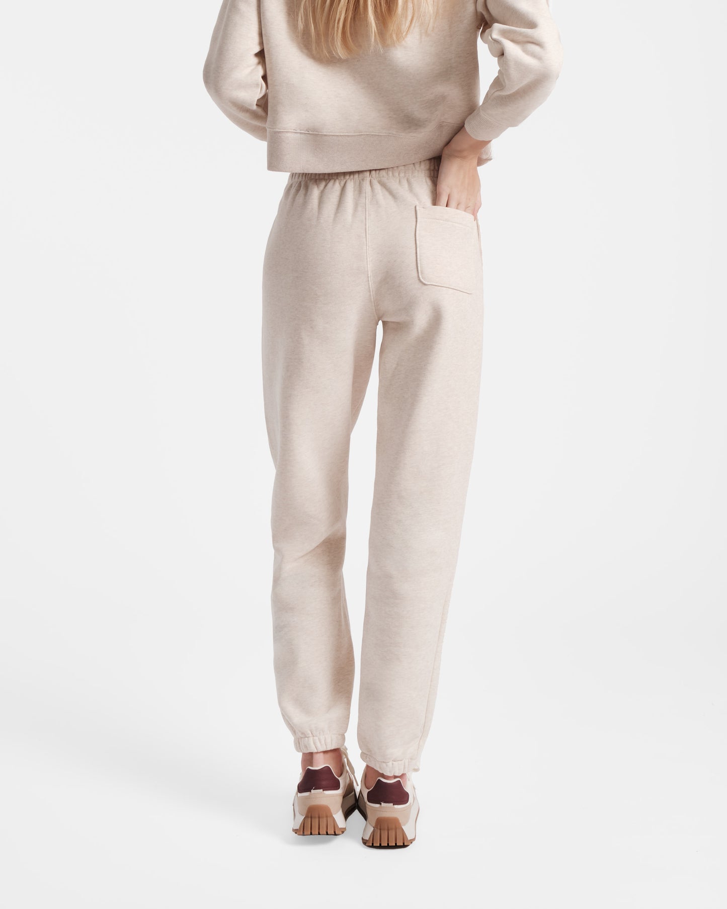 Post Call Women's Jogger in Heather Beige - On Call