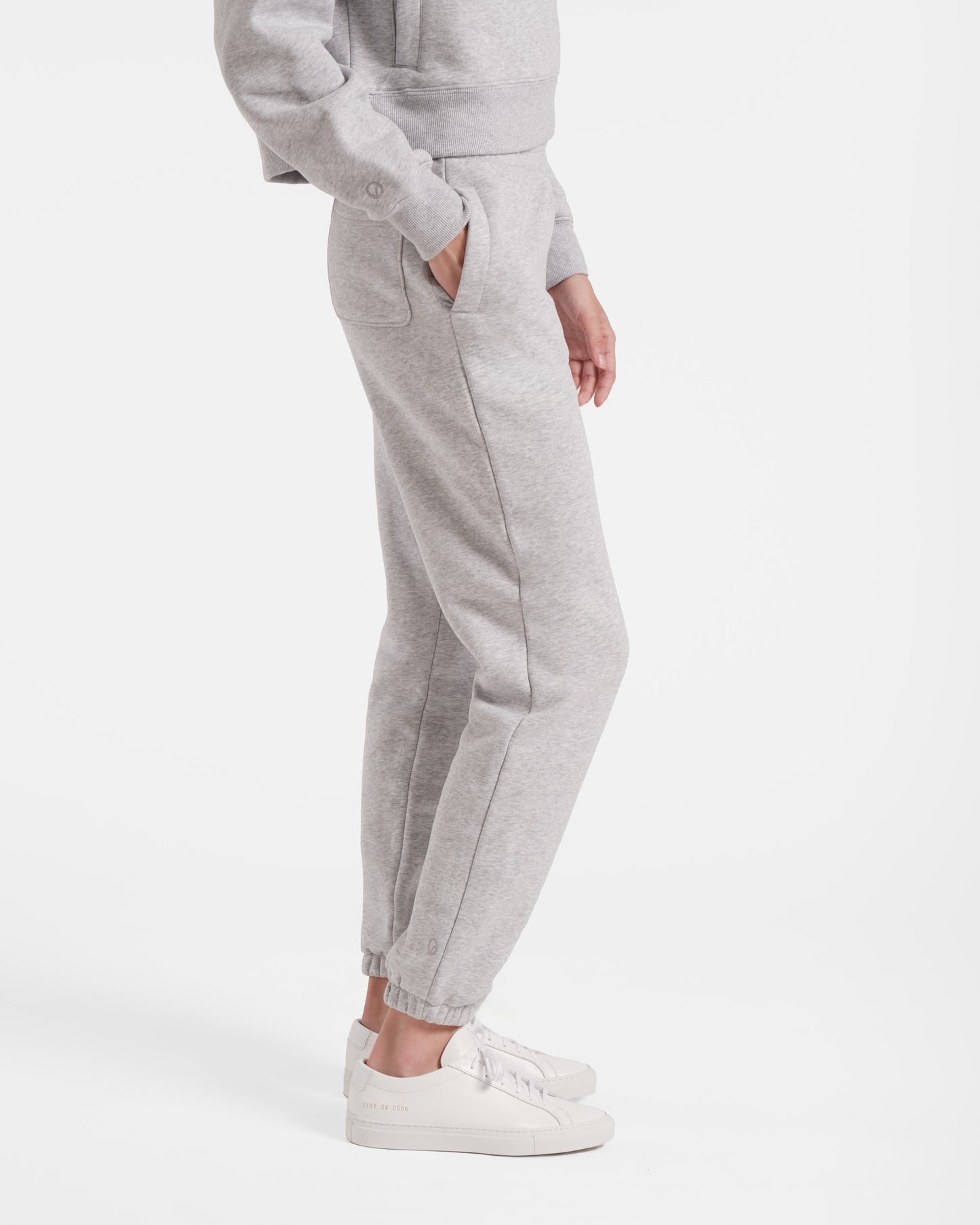 Post Call Women's Jogger in Heather Grey - On Call