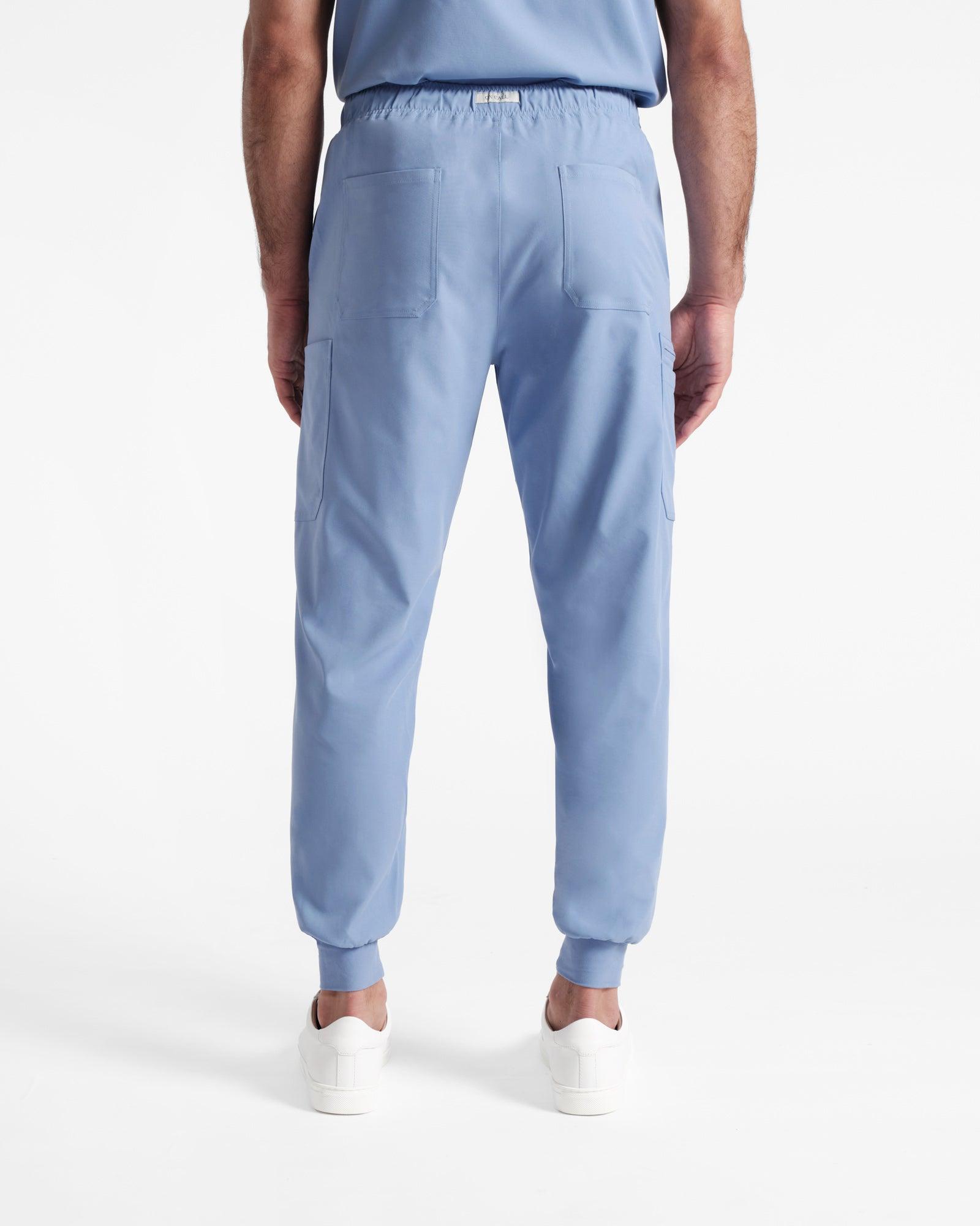 STAT Jogger Cargo in Ciel Blue - On Call
