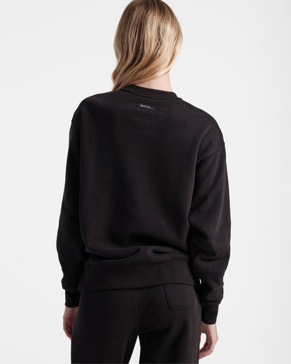 Post Call Crewneck in Black