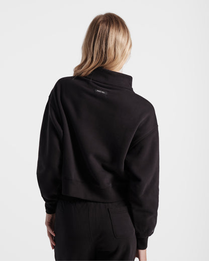 Post Call Women's Half Zip in Black